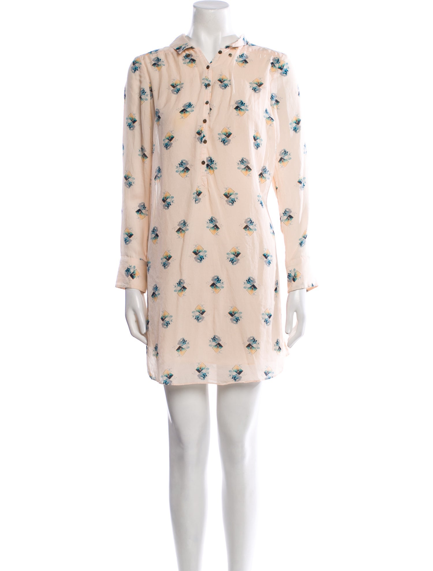 Rachel Comey Floral Print Mini Dress