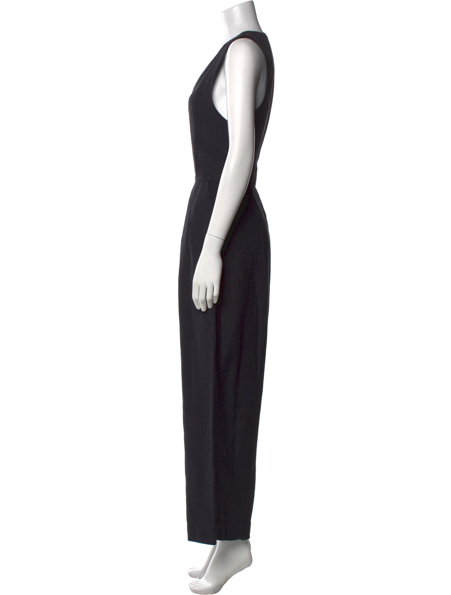 Rachel Comey Linen V-Neck Jumpsuit