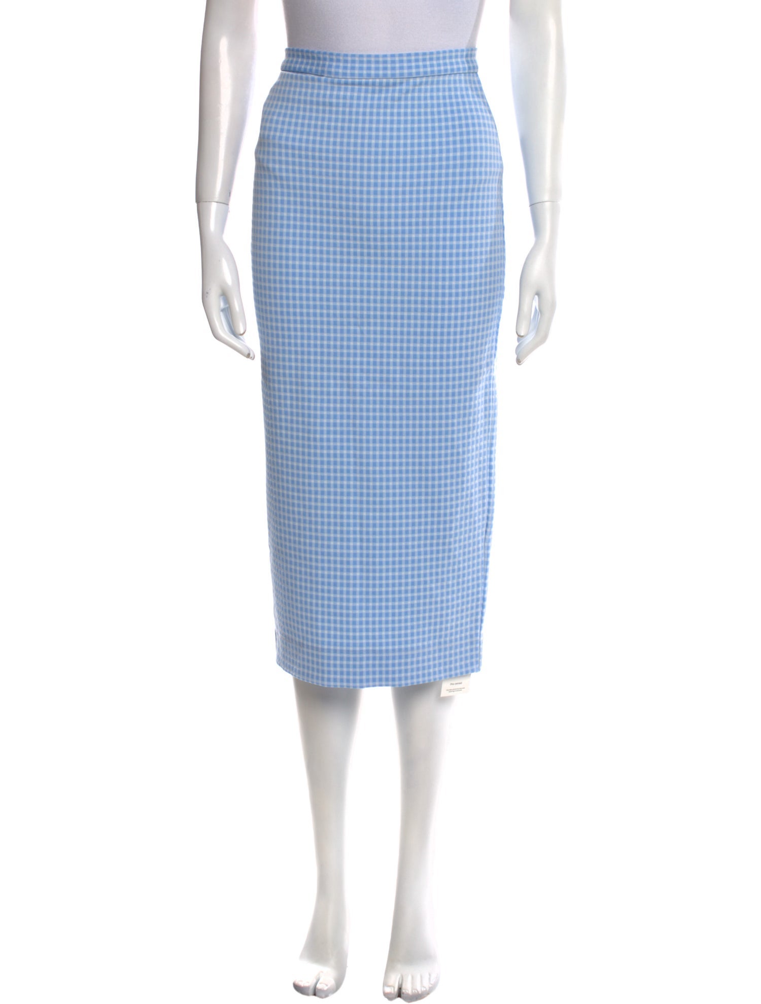 Rachel Comey Plaid Print Midi Length Skirt