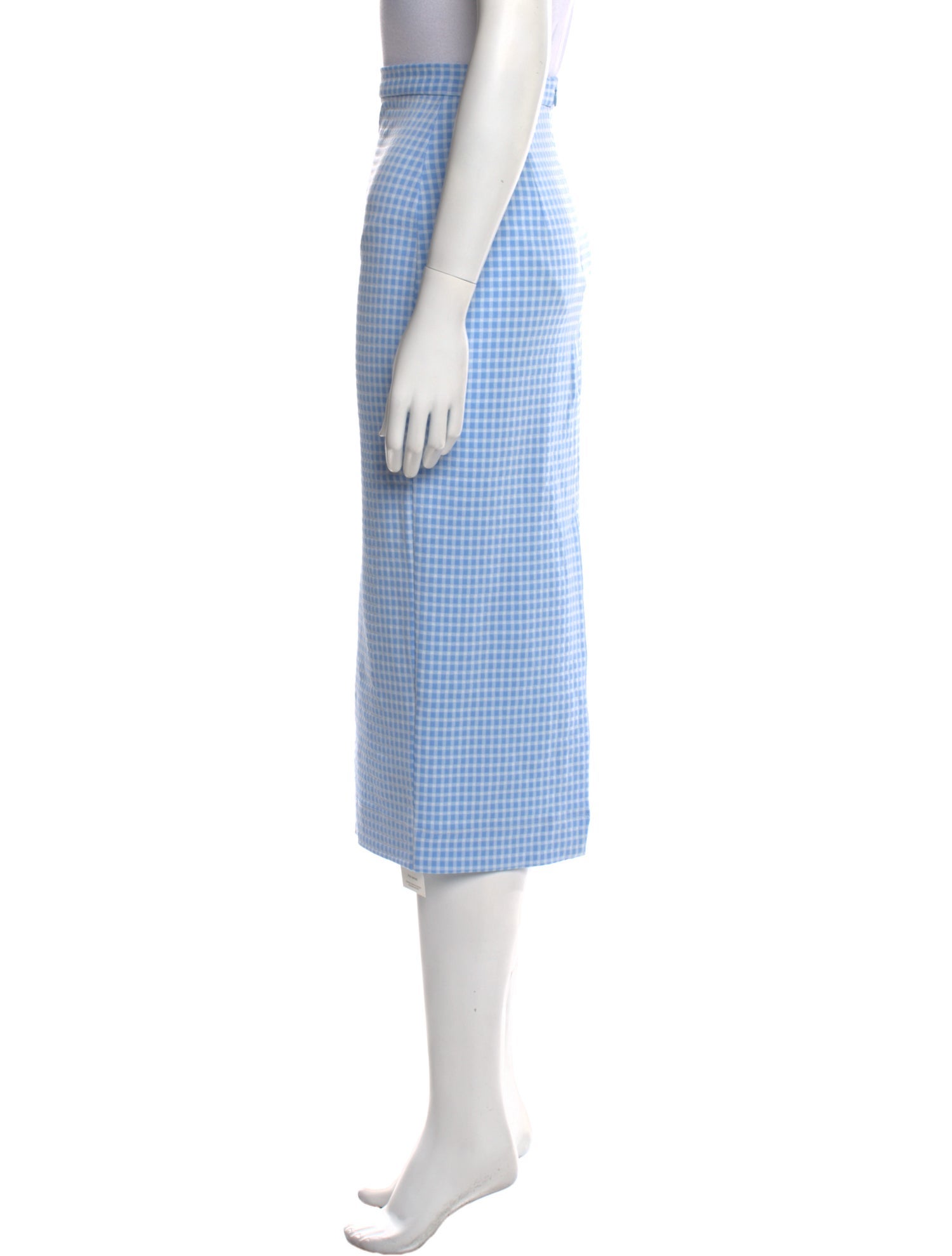 Rachel Comey Plaid Print Midi Length Skirt