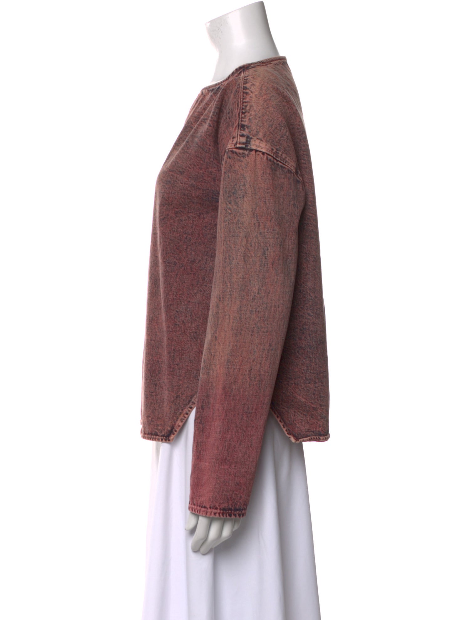 Rachel Comey Bateau Neckline Long Sleeve Sweatshirt