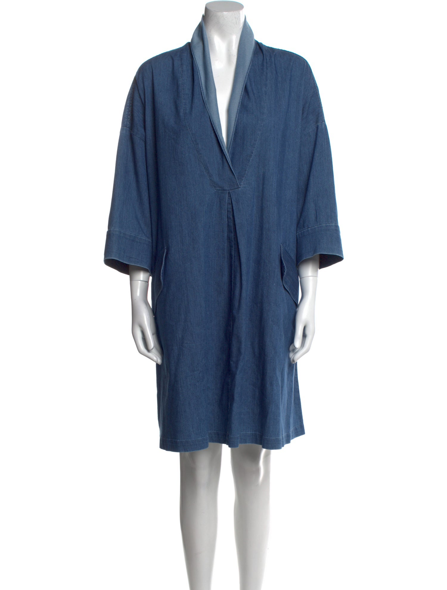 Rachel Comey V-Neck Knee-Length Dress