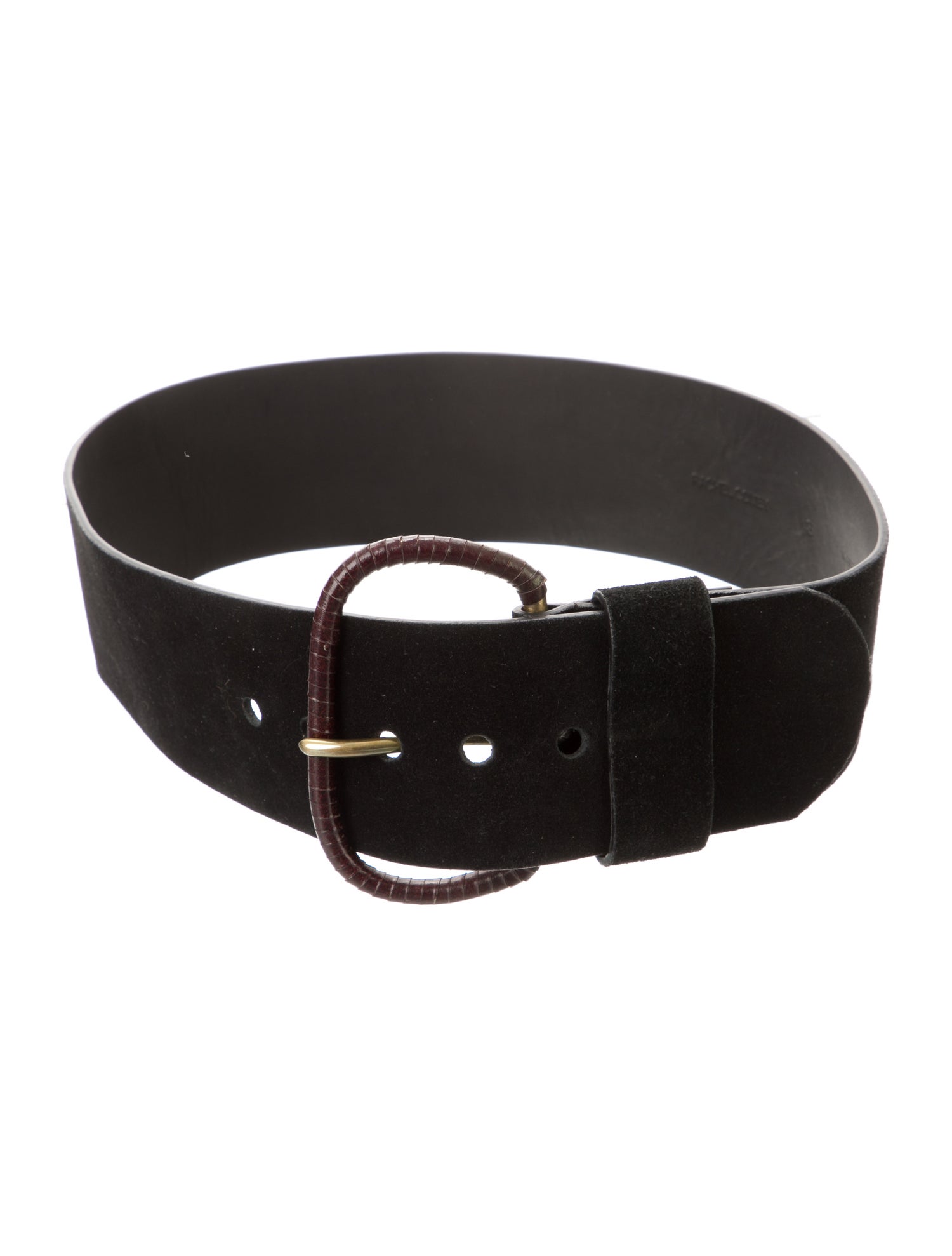 Rachel Comey Wide Suede Waist Belt