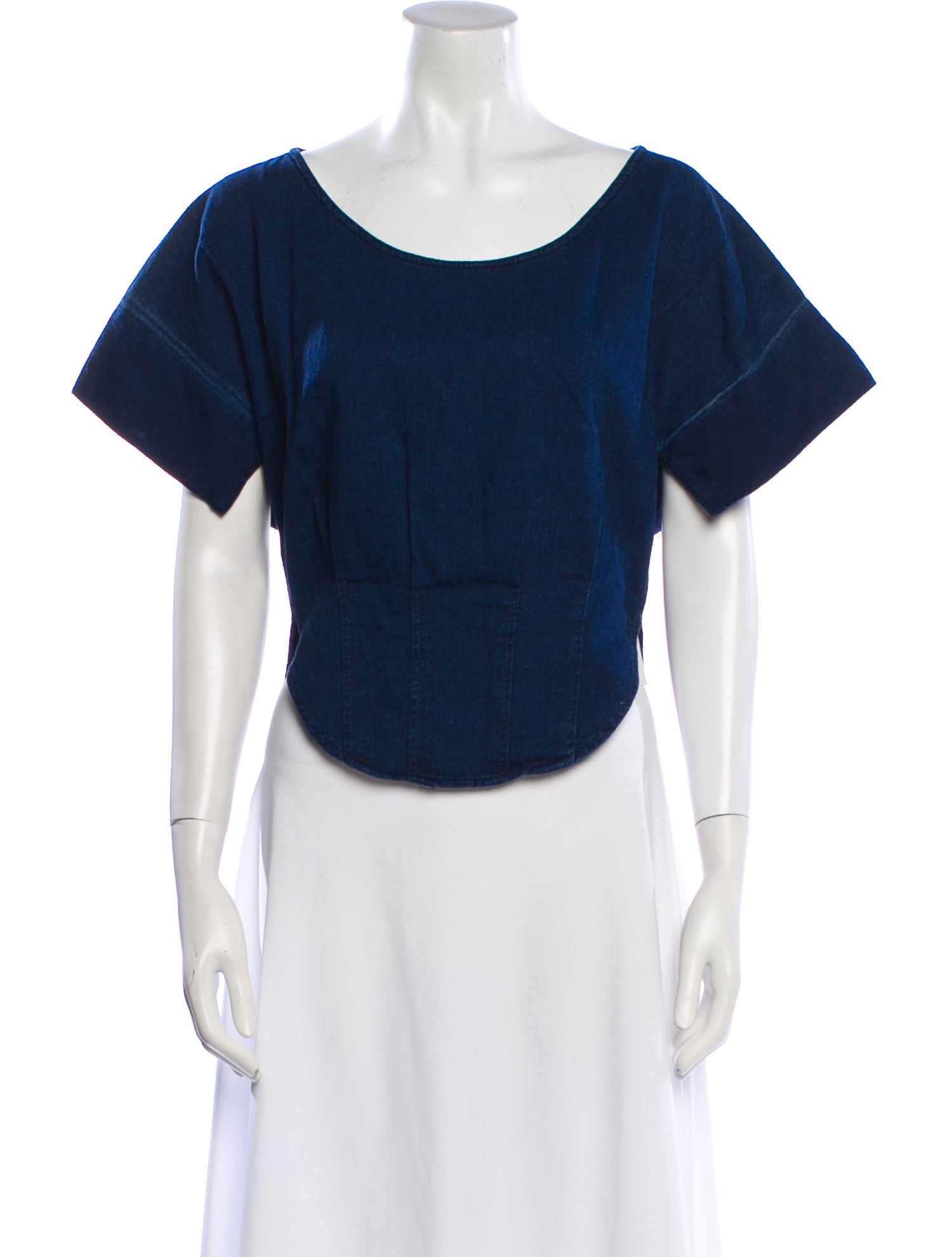 Rachel Comey Scoop Neck Short Sleeve T-Shirt