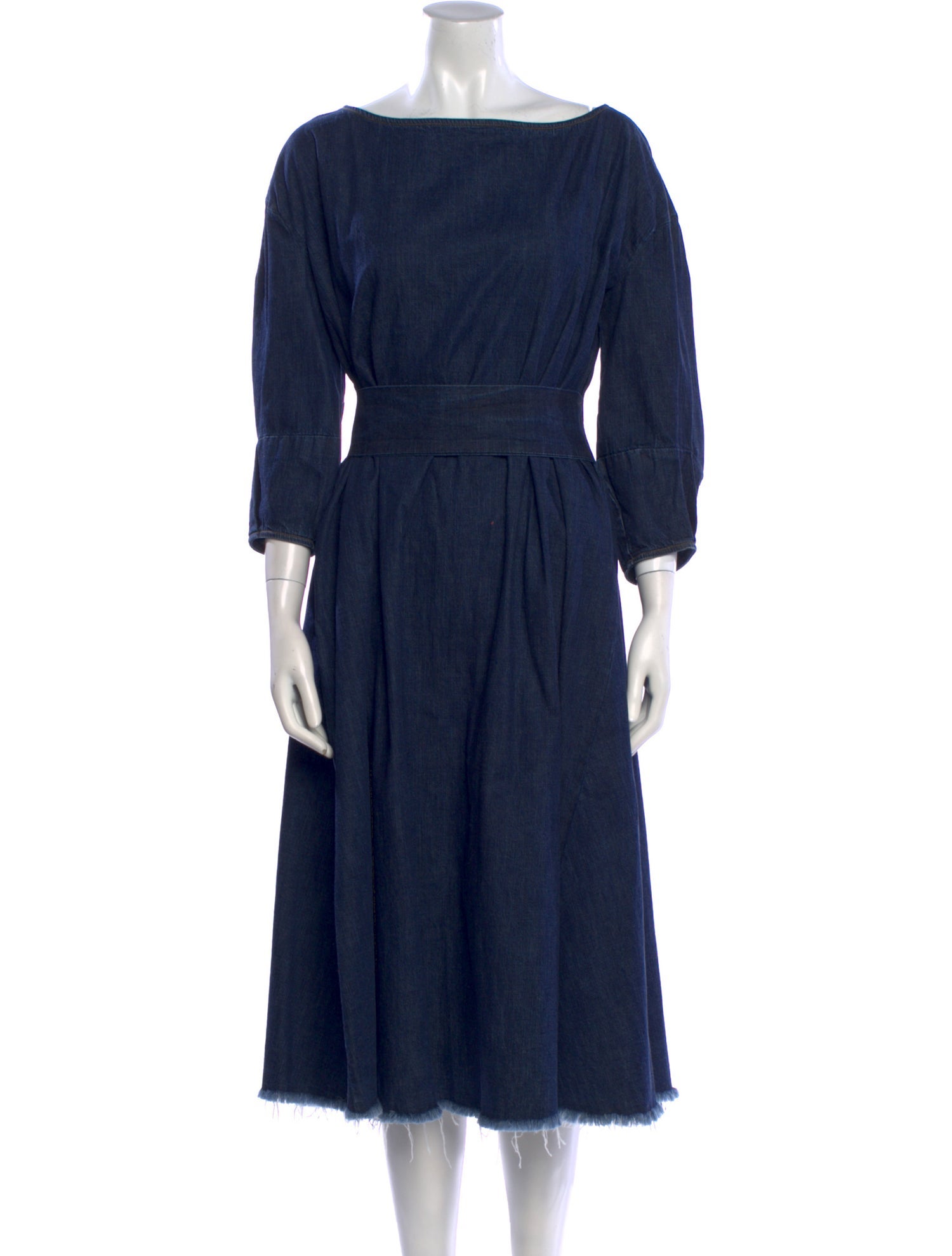 Rachel Comey Bateau Neckline Midi Length Dress