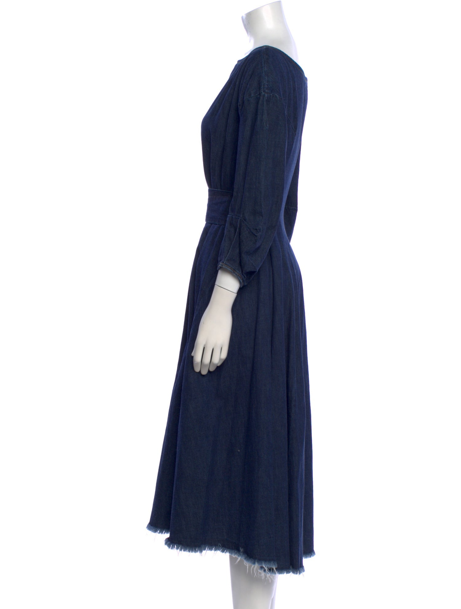 Rachel Comey Bateau Neckline Midi Length Dress