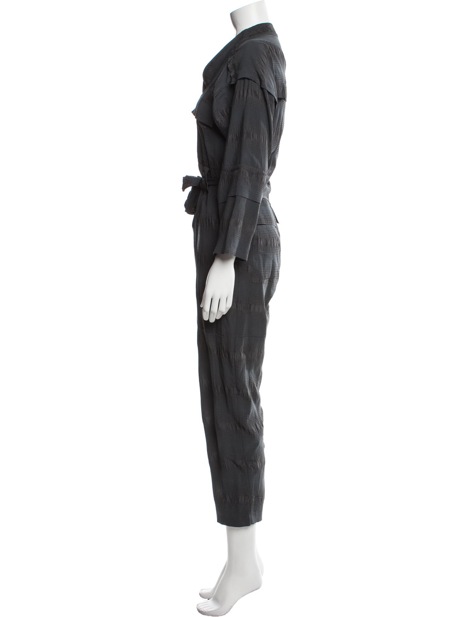 Rachel Comey Silk V-Neck Jumpsuit
