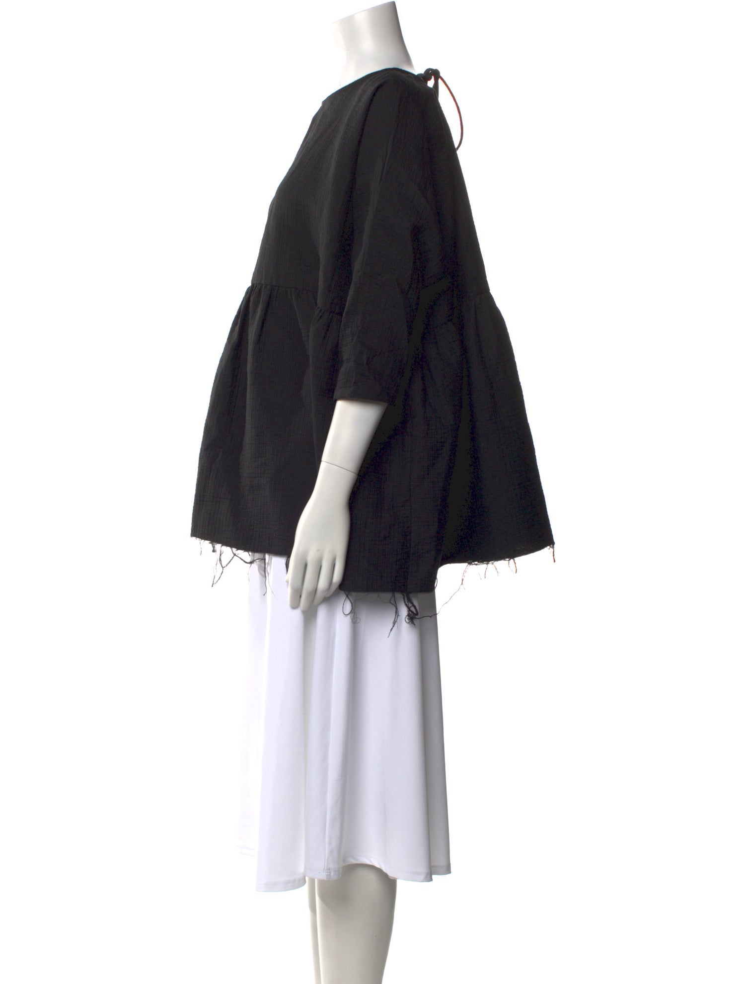 Rachel Comey Bateau Neckline Three-Quarter Sleeve Tunic