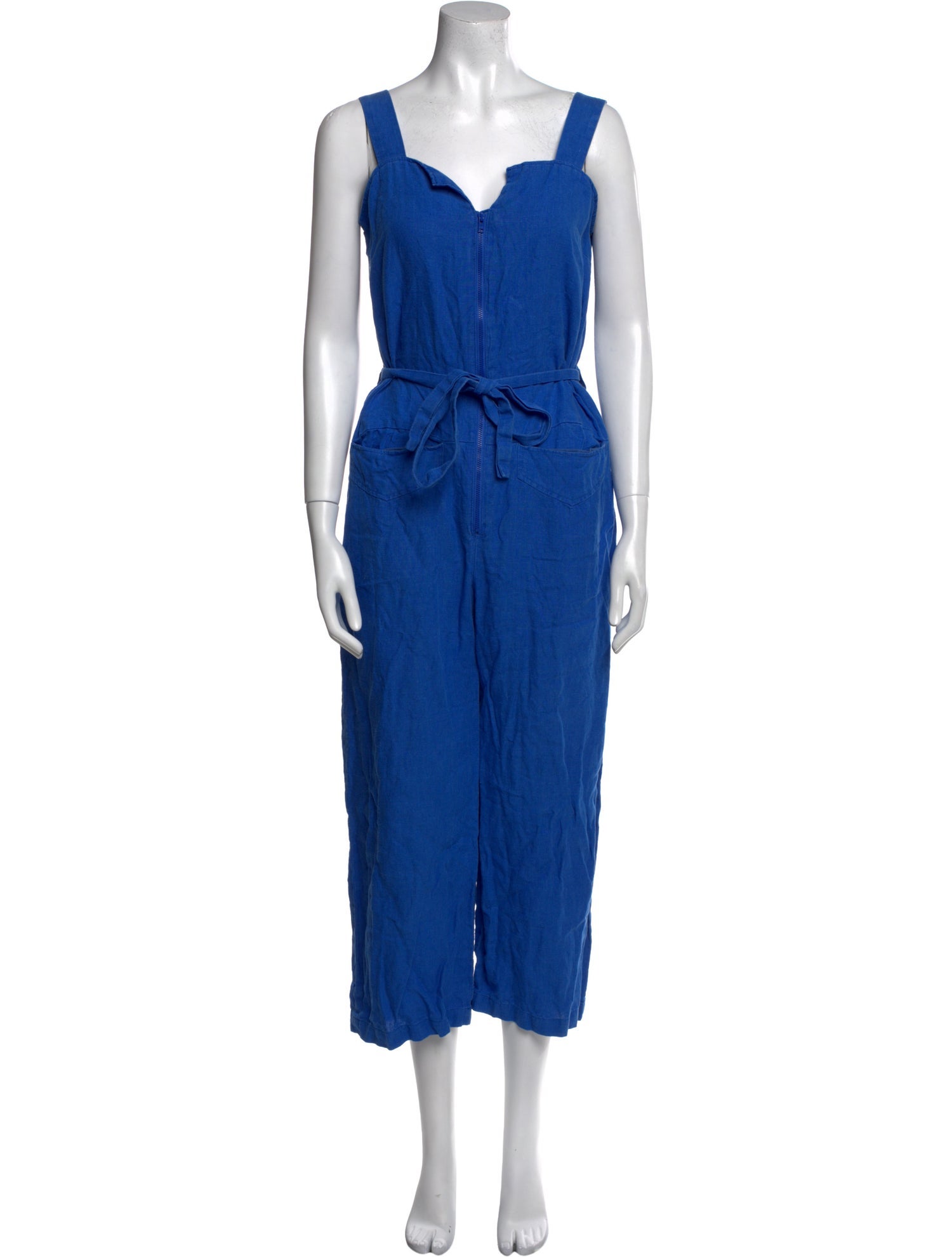 Rachel Comey Linen V-Neck Jumpsuit