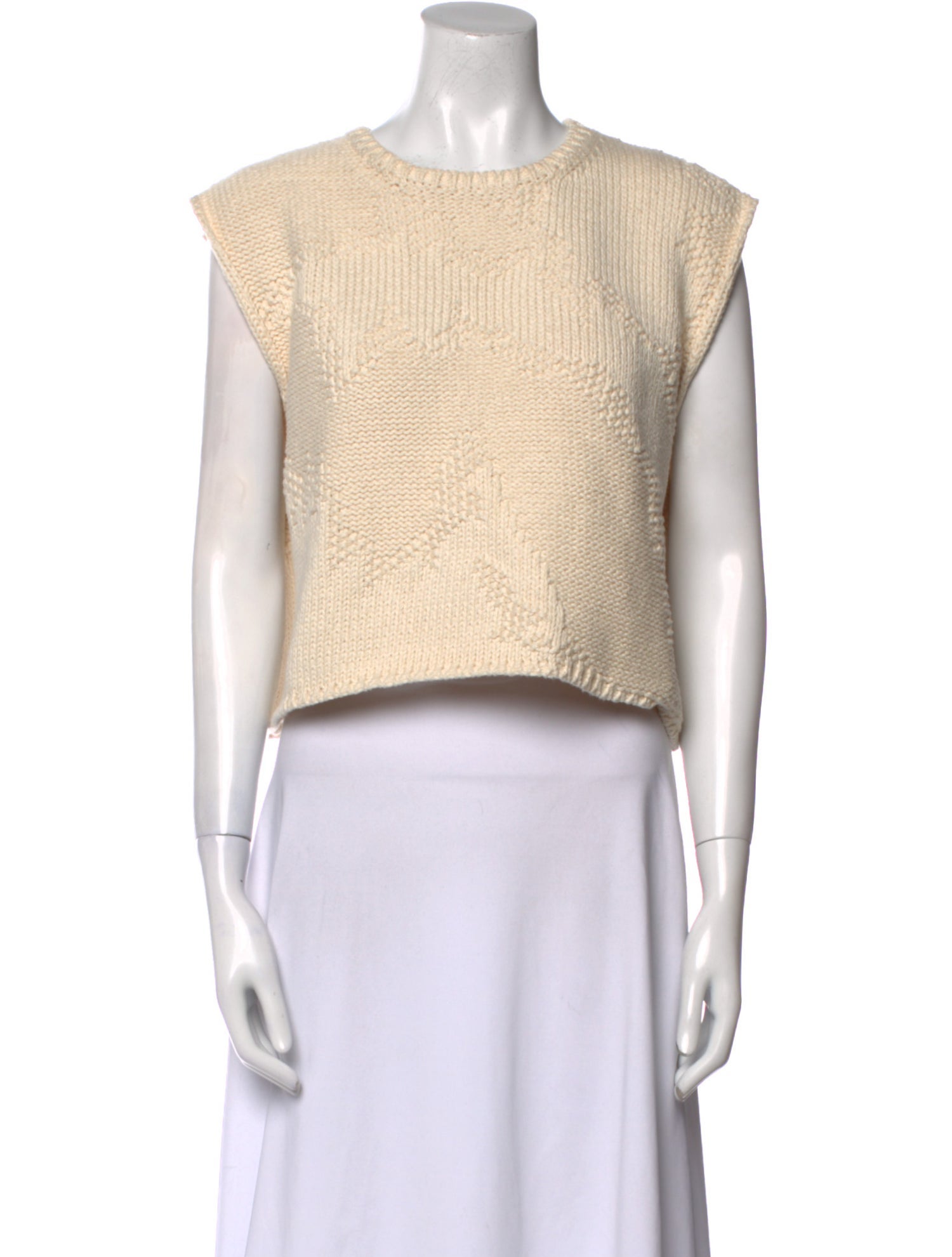 Rachel Comey Crew Neck Short Sleeve Crop Top