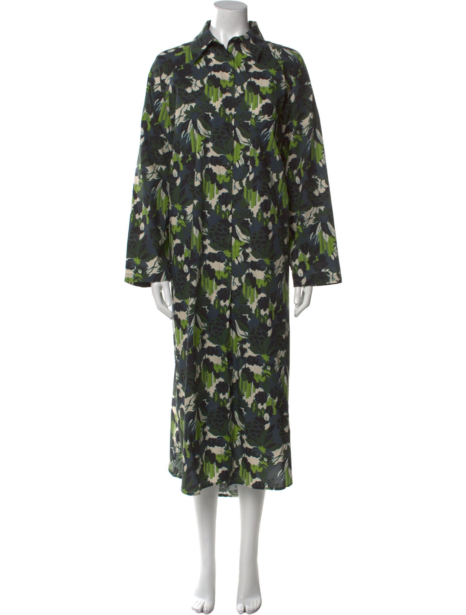 Rachel Comey Floral Print Long Dress