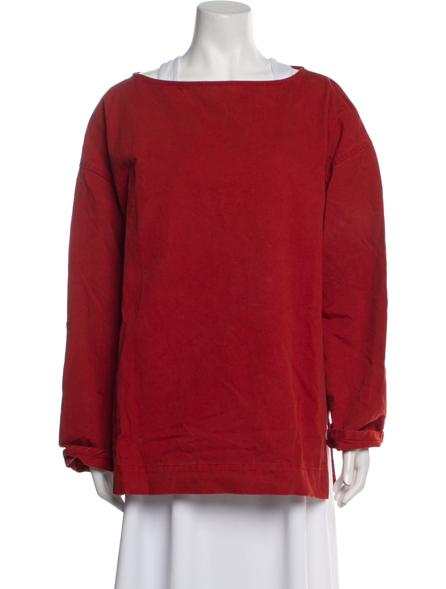 Rachel Comey Bateau Neckline Long Sleeve Sweatshirt