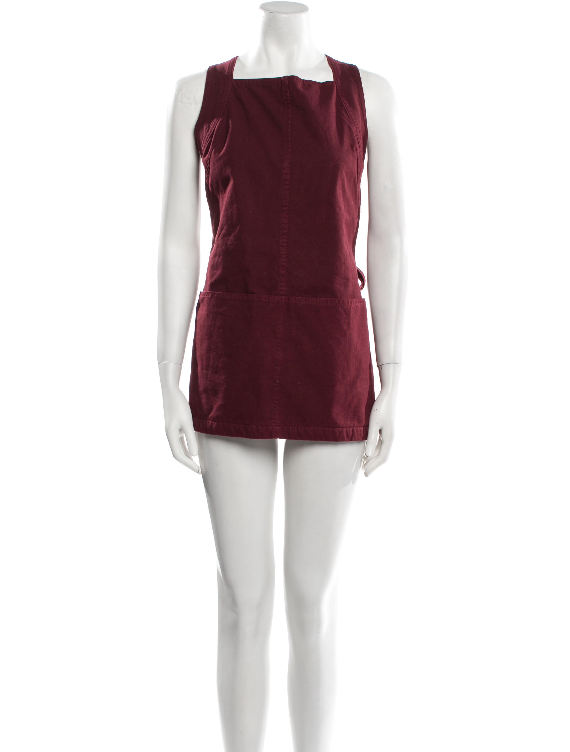 Rachel Comey Square Neckline Mini Dress