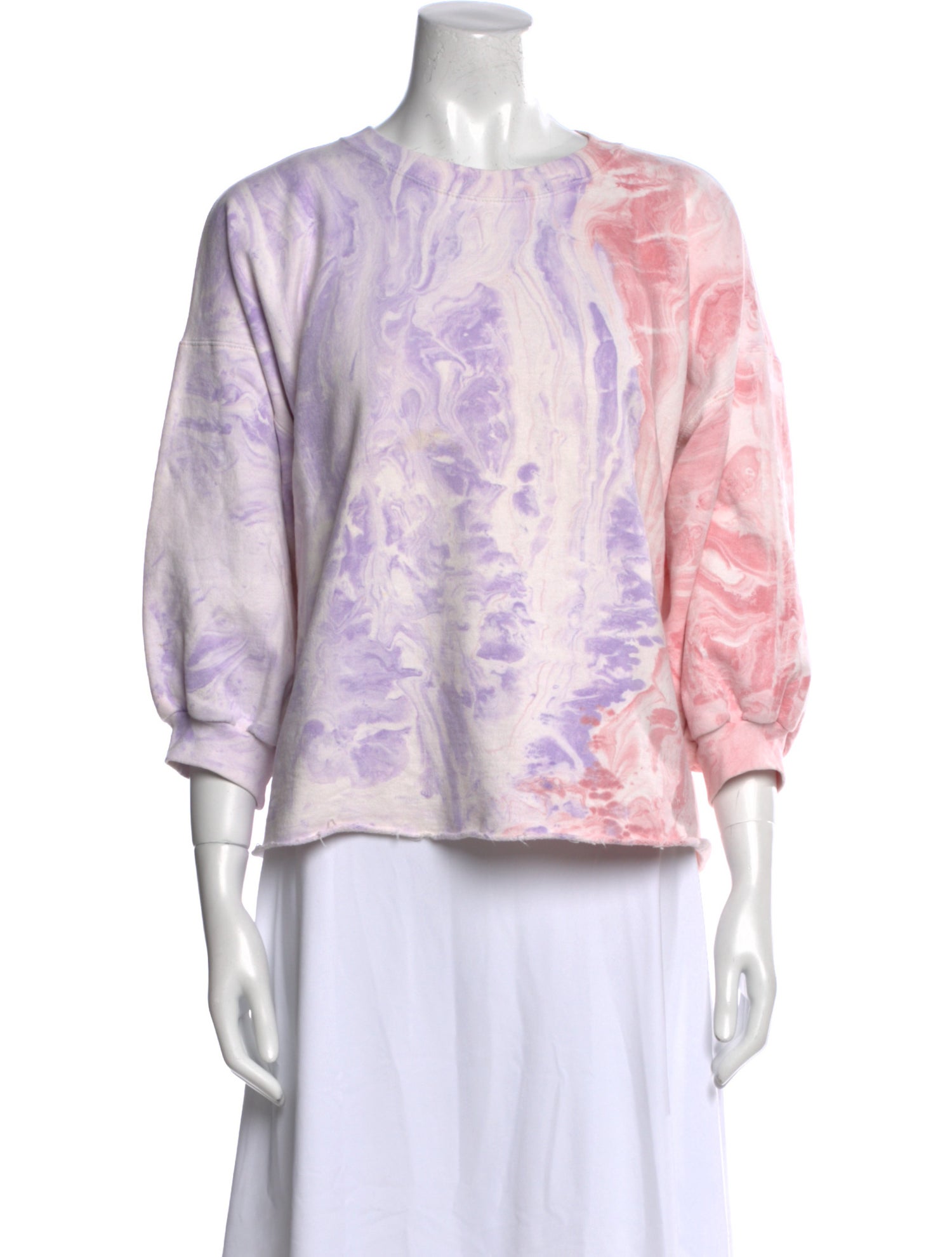 Rachel Comey Printed Bateau Neckline Blouse