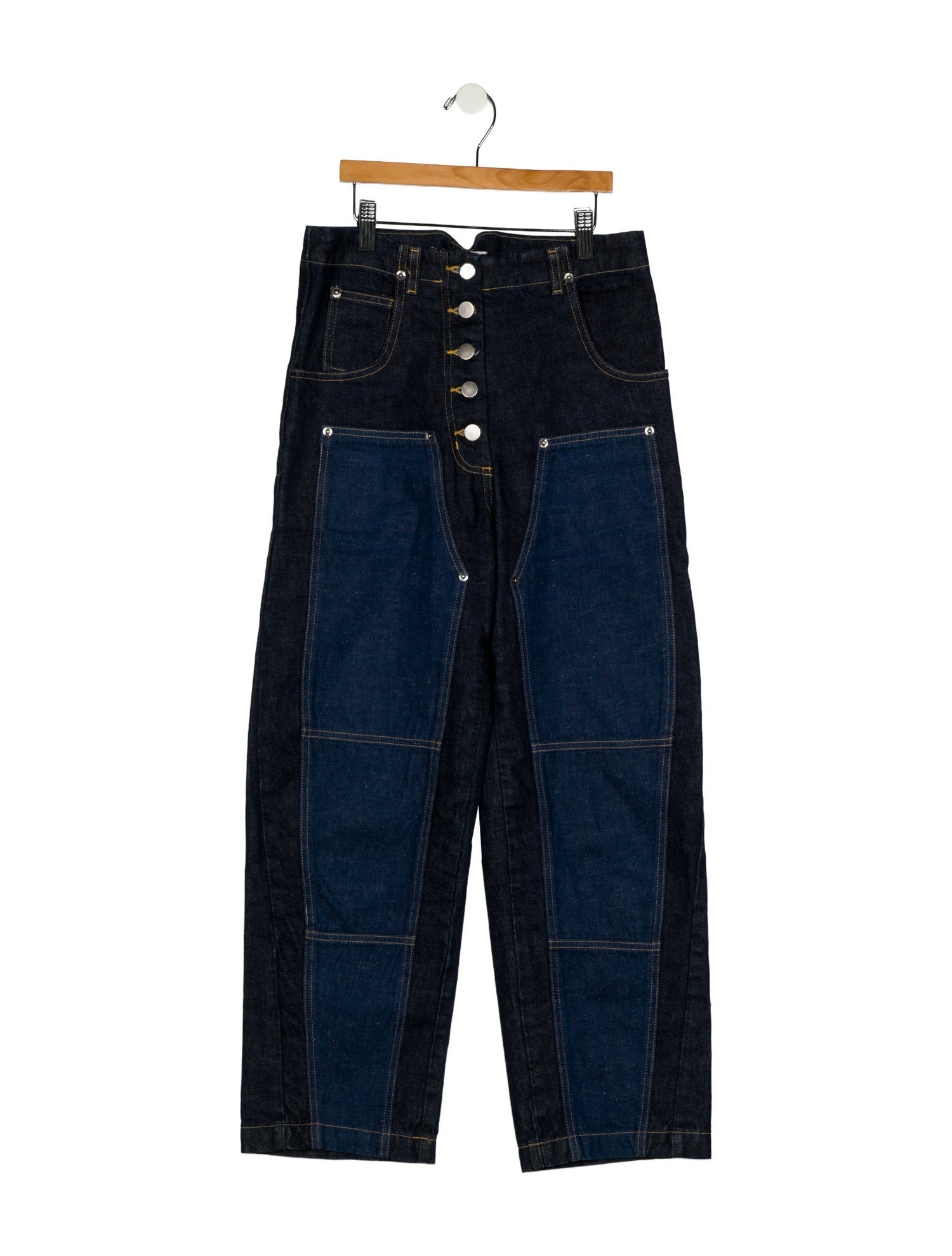 Rachel Comey High-Rise Straight Leg Jeans