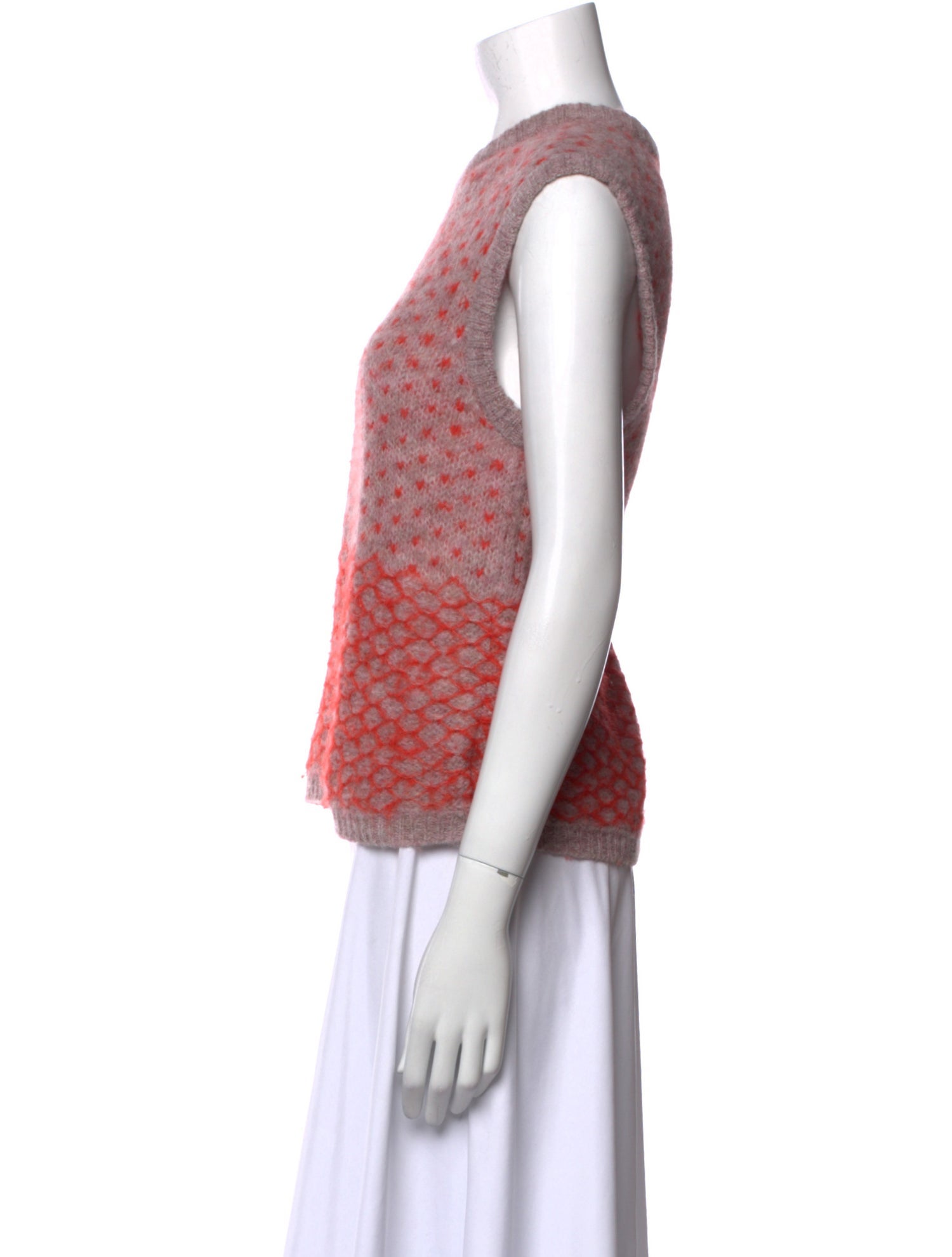 Rachel Comey Baby Alpaca Printed Top