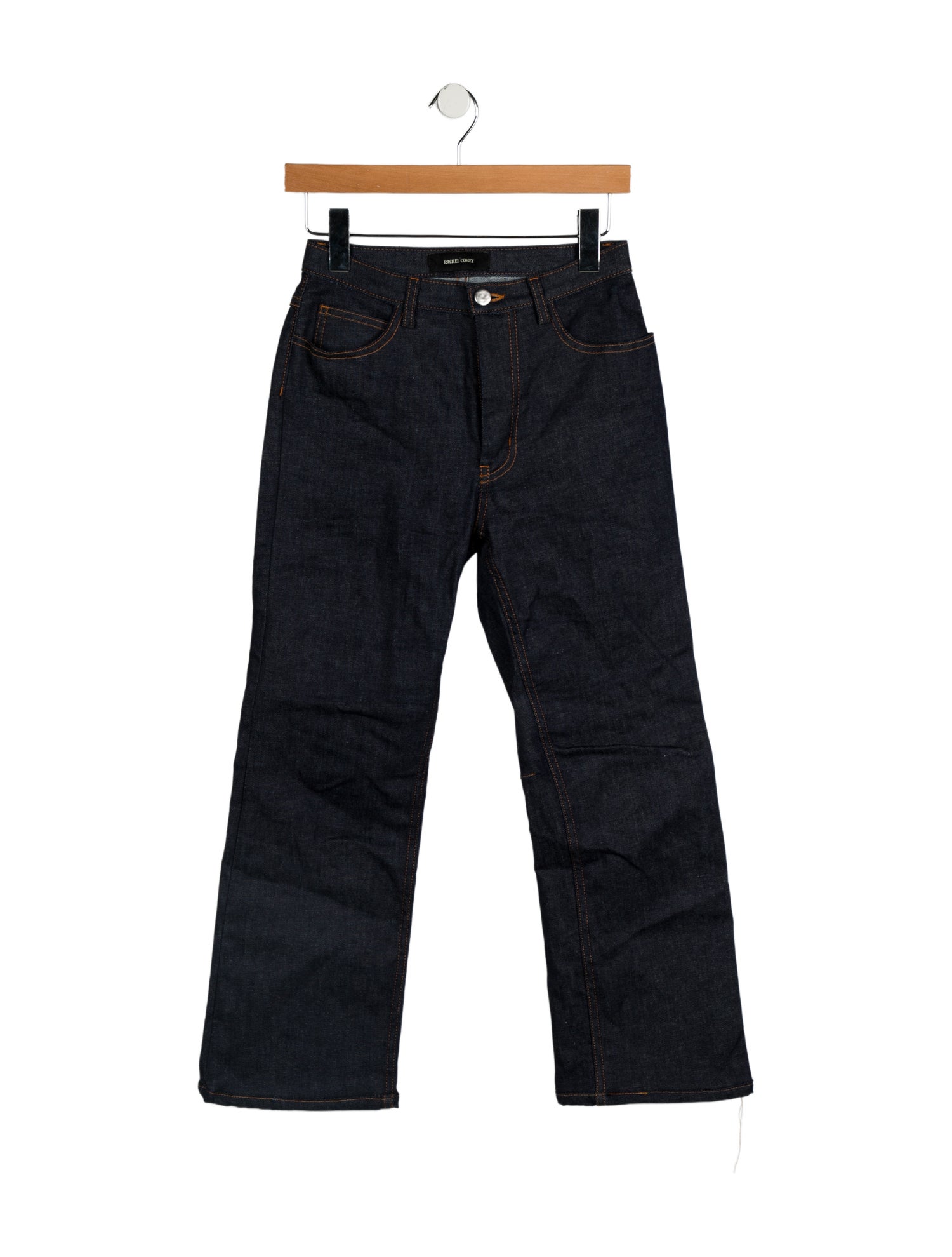 Rachel Comey Mid-Rise Wide Leg Jeans