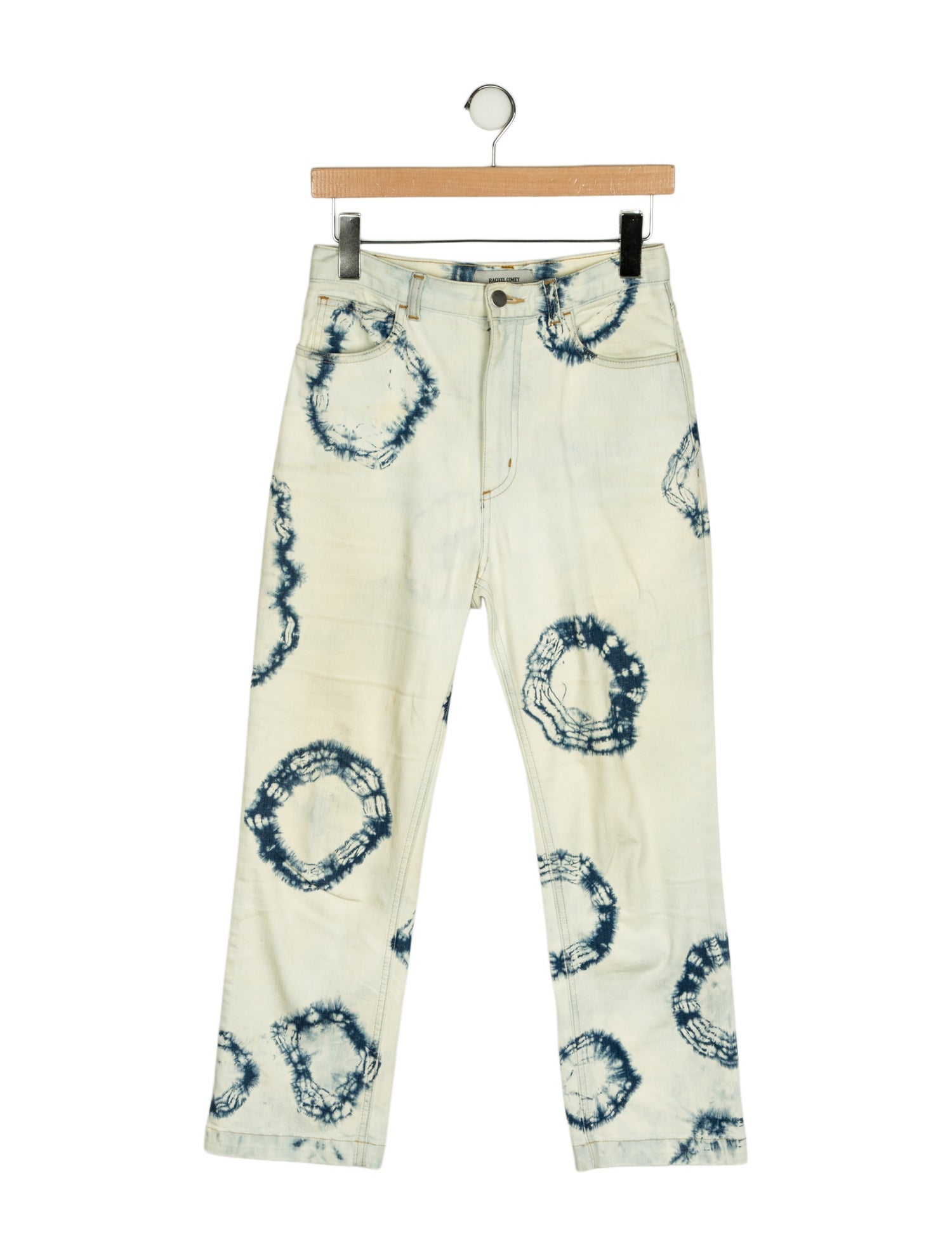 Rachel Comey High-Rise Straight Leg Jeans