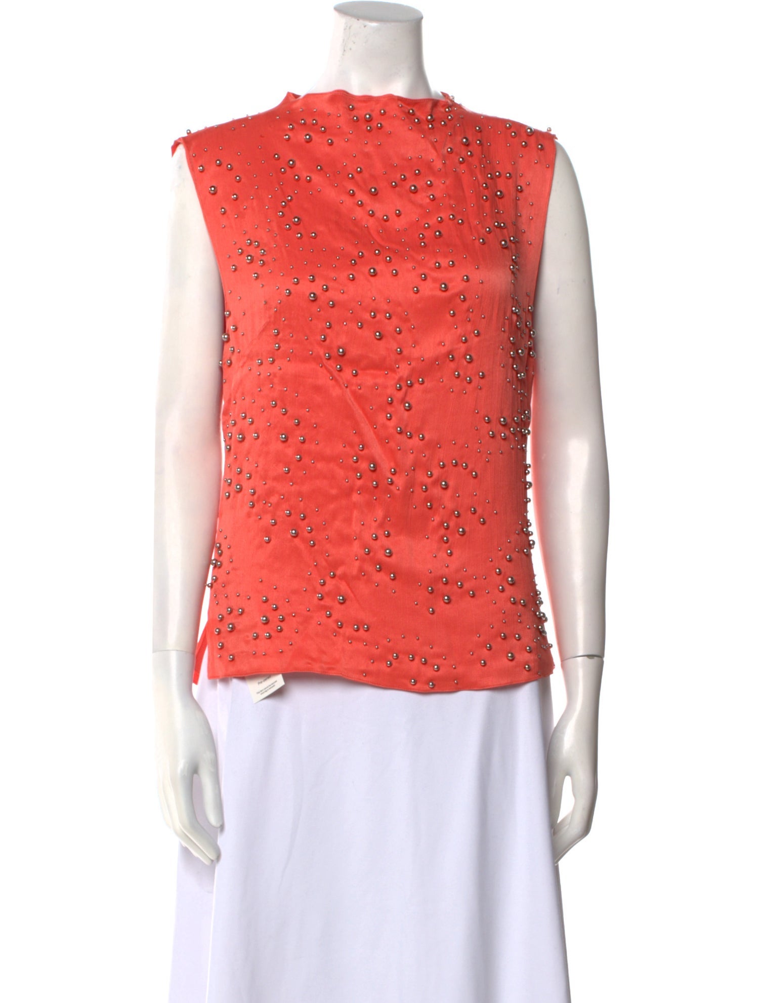 Rachel Comey Printed Scoop Neck Blouse