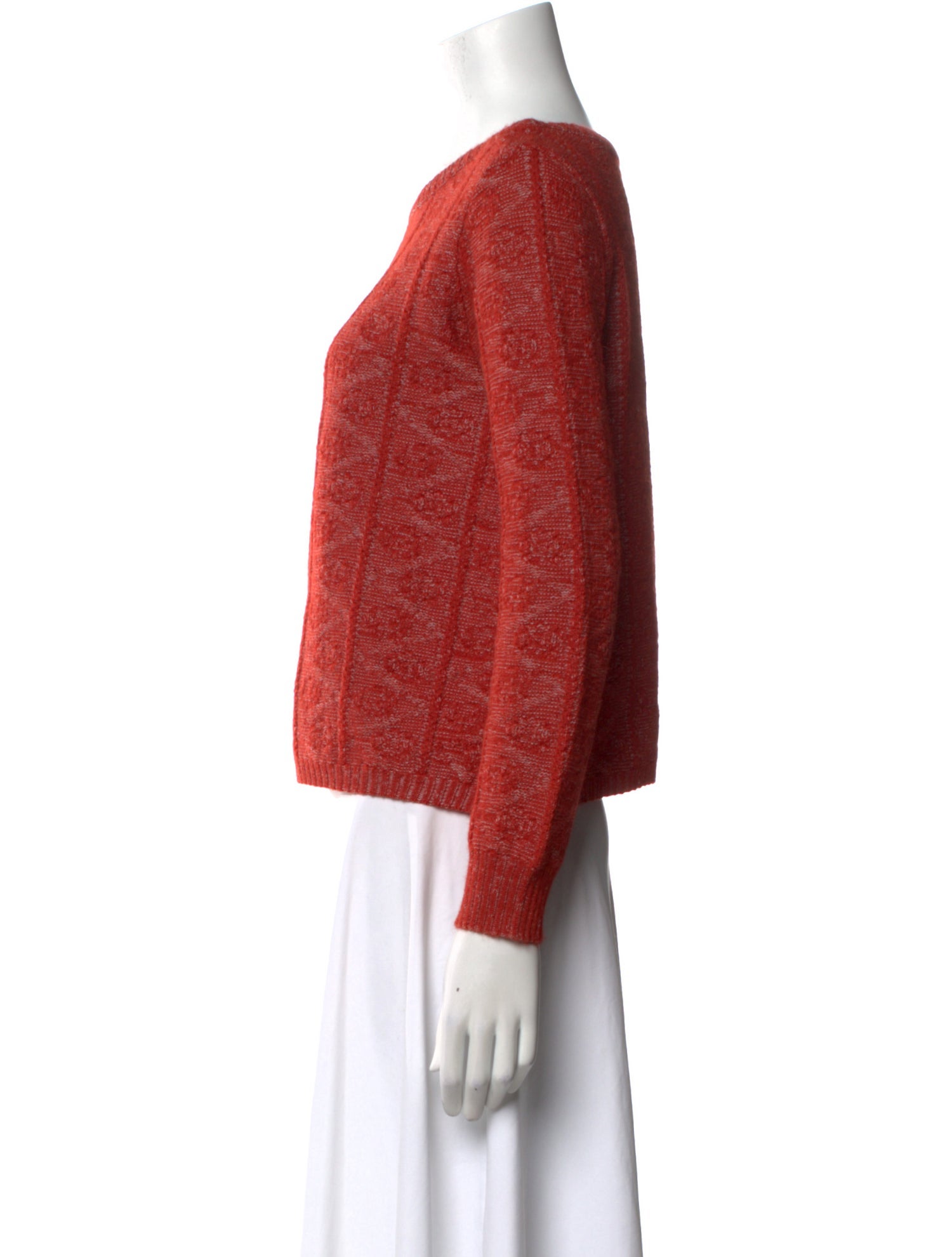 Rachel Comey Baby Alpaca Printed Sweater