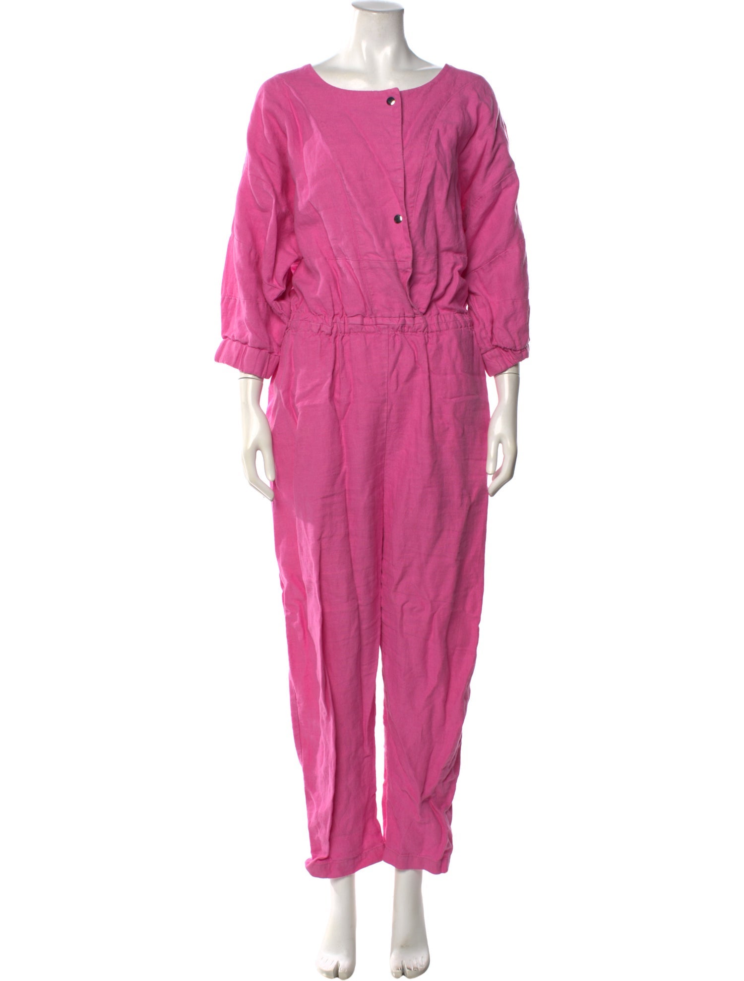 Rachel Comey Linen Scoop Neck Jumpsuit