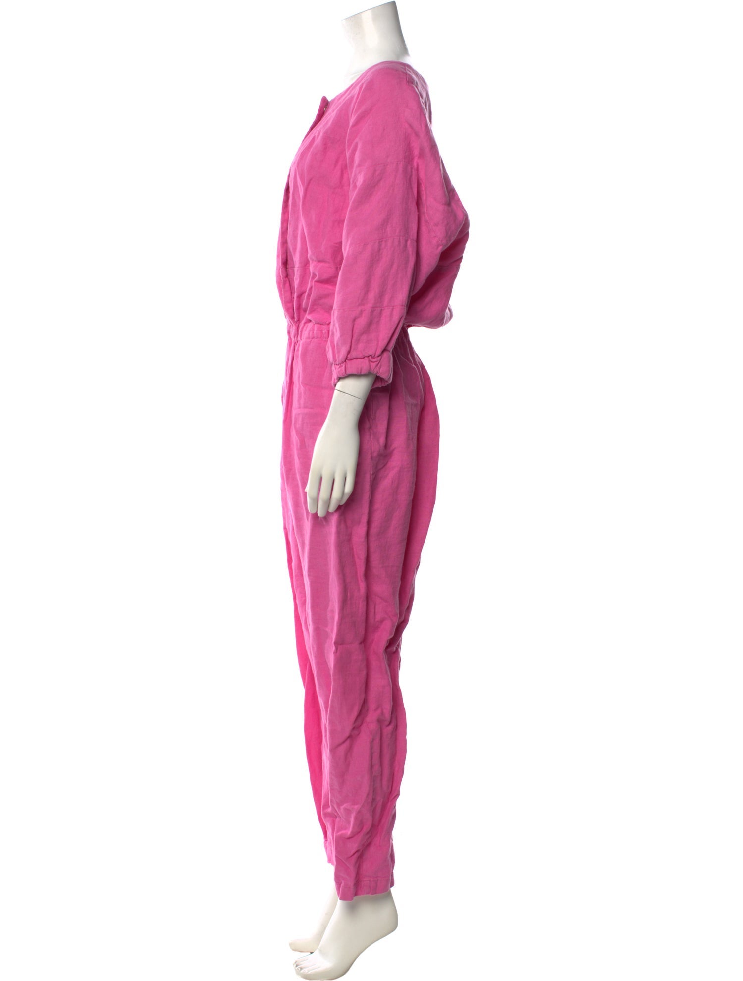 Rachel Comey Linen Scoop Neck Jumpsuit