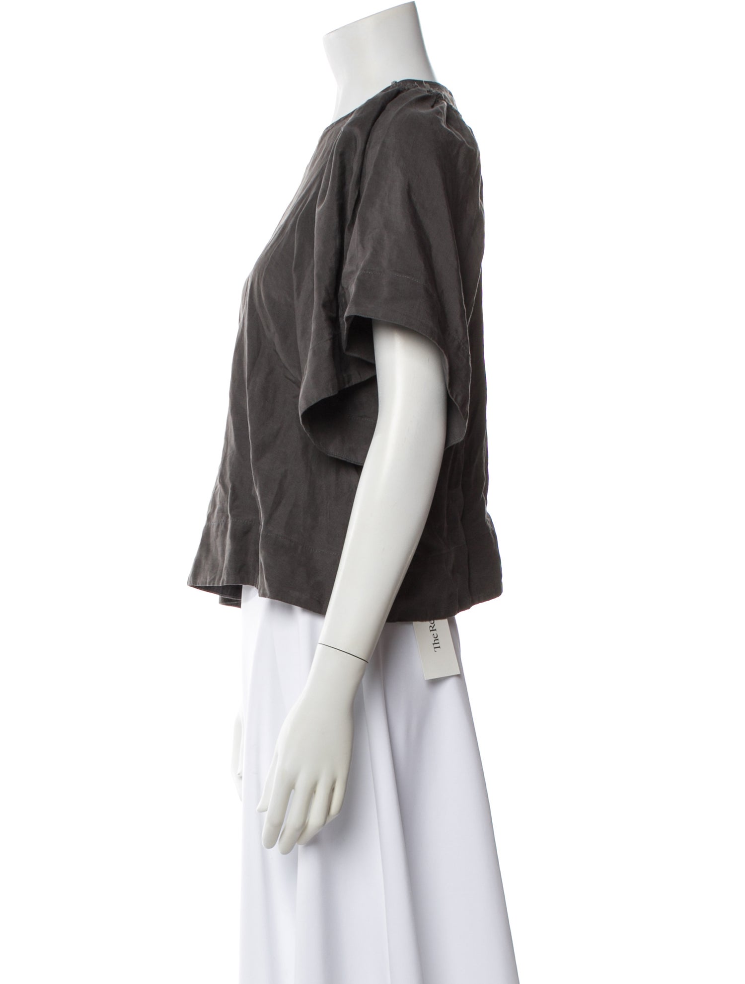 Rachel Comey Silk Crew Neck Top