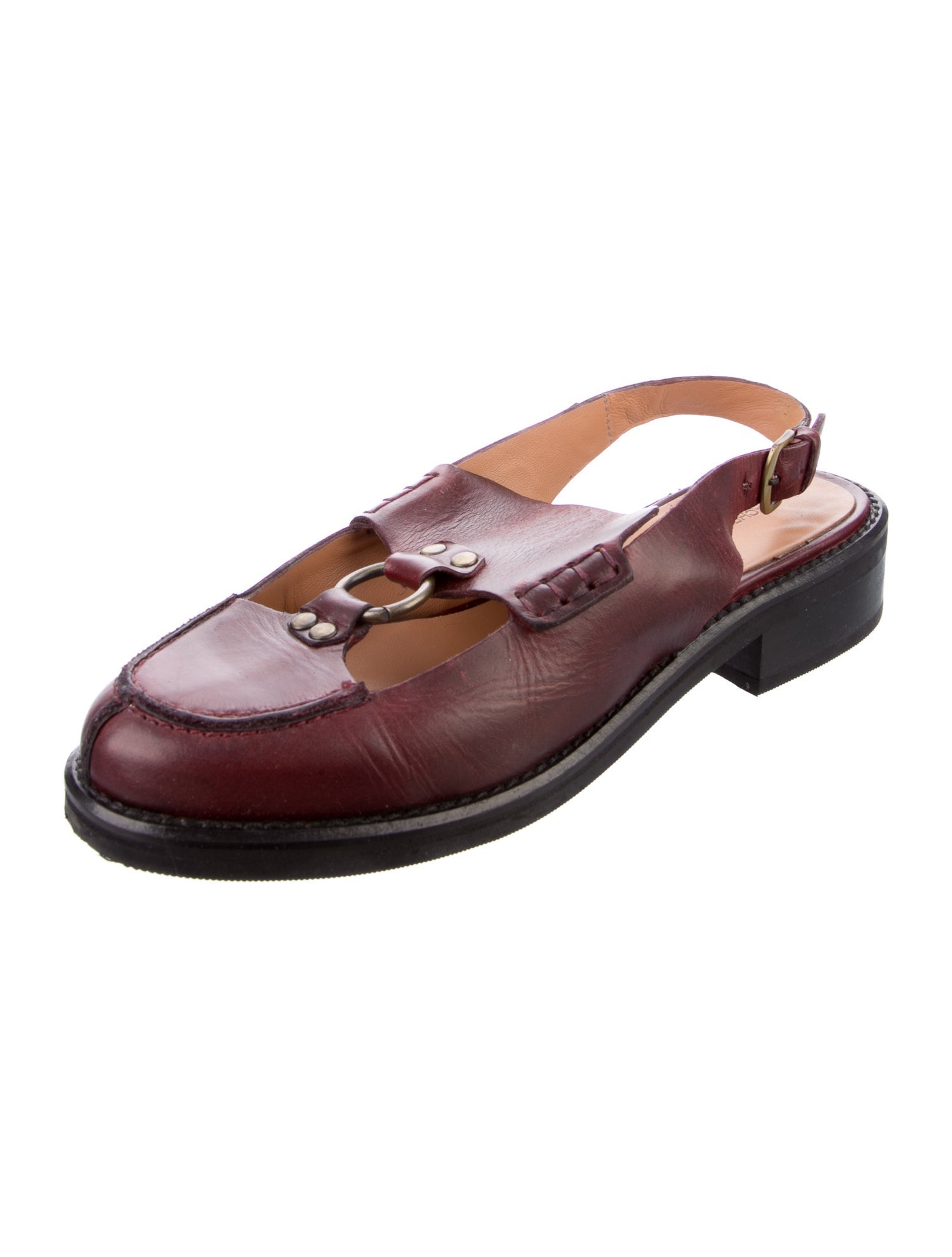 Rachel Comey Leather Slingback Flats