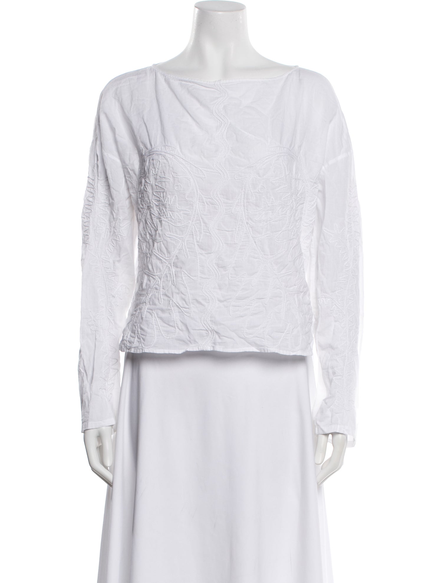 Rachel Comey Patterned Crew Neck Top