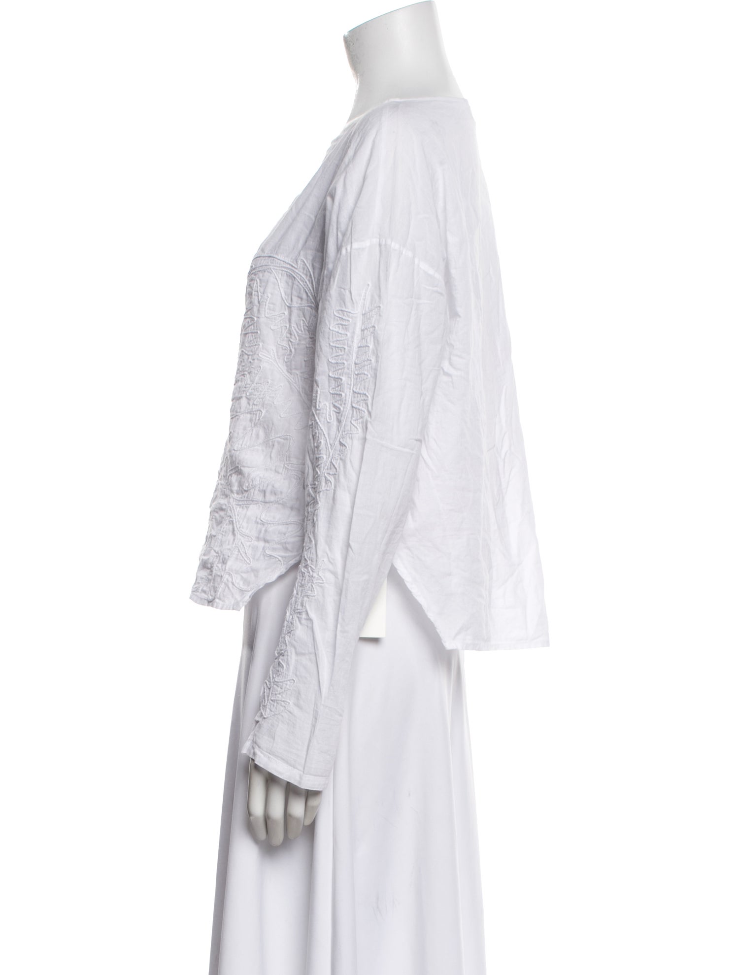 Rachel Comey Patterned Crew Neck Top