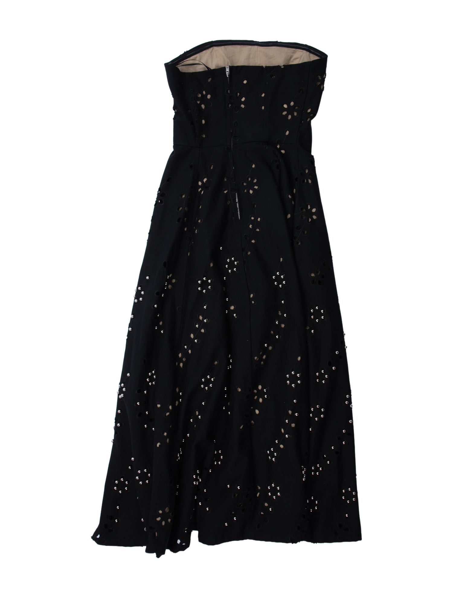 Rachel Comey Strapless Midi Length Dress