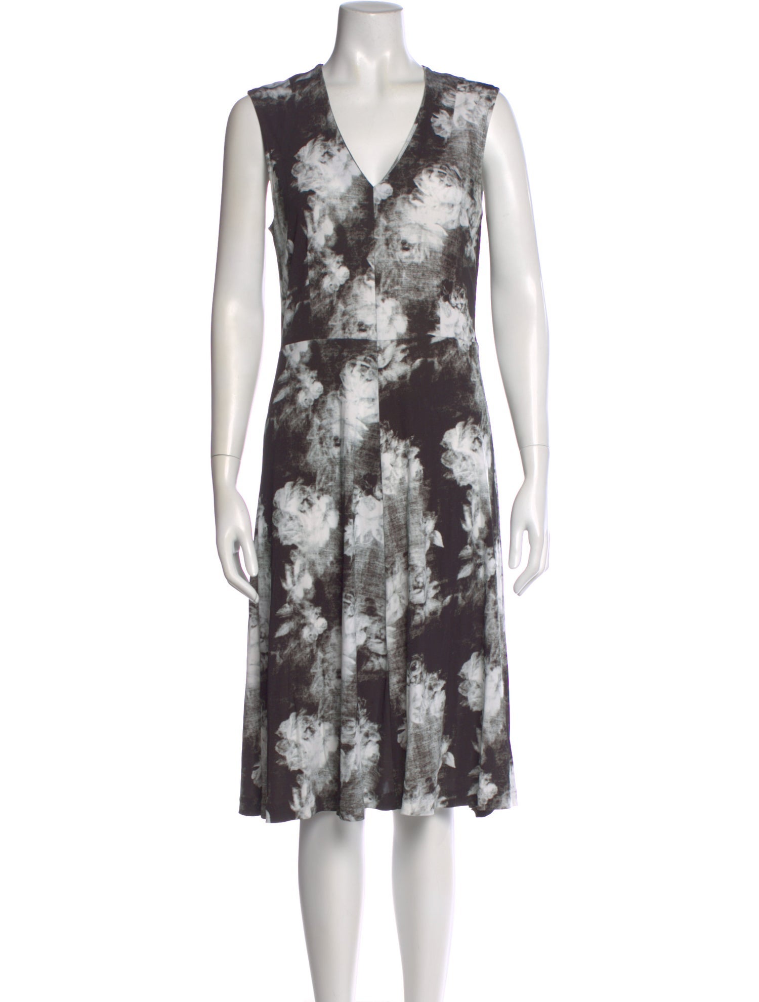 Rachel Comey Floral Print Midi Length Dress