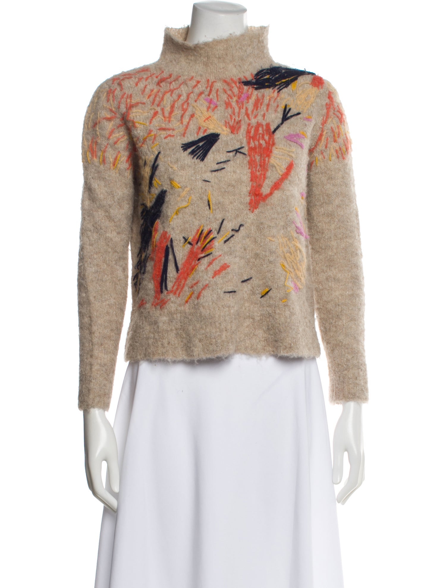 Rachel Comey Alpaca Printed Sweater