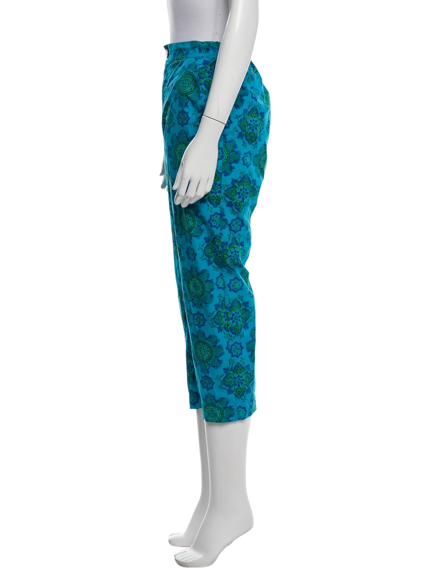 Rachel Comey Floral Print Straight Leg Pants