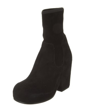 Random Identities Suede Boots