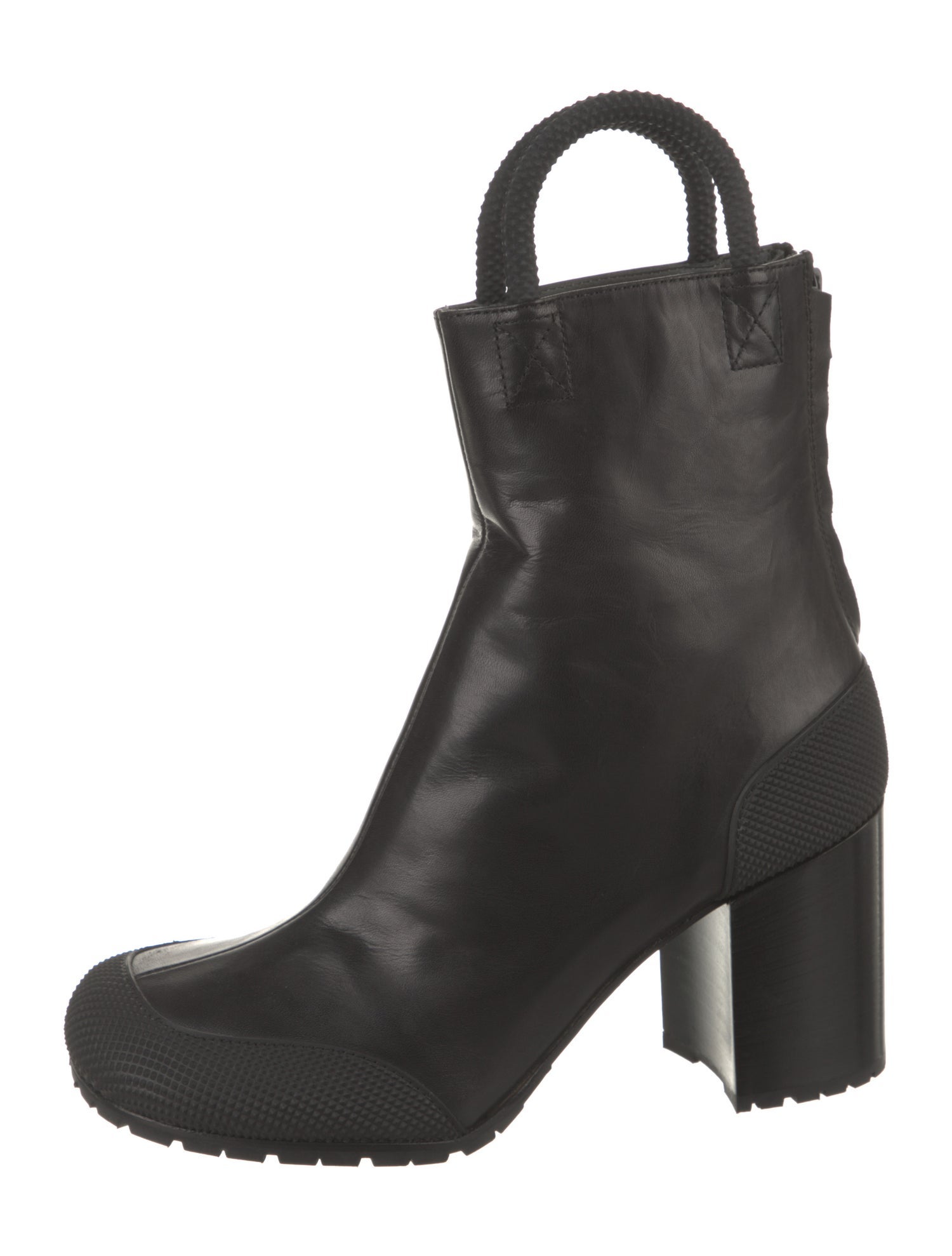 Random Identities Leather Boots