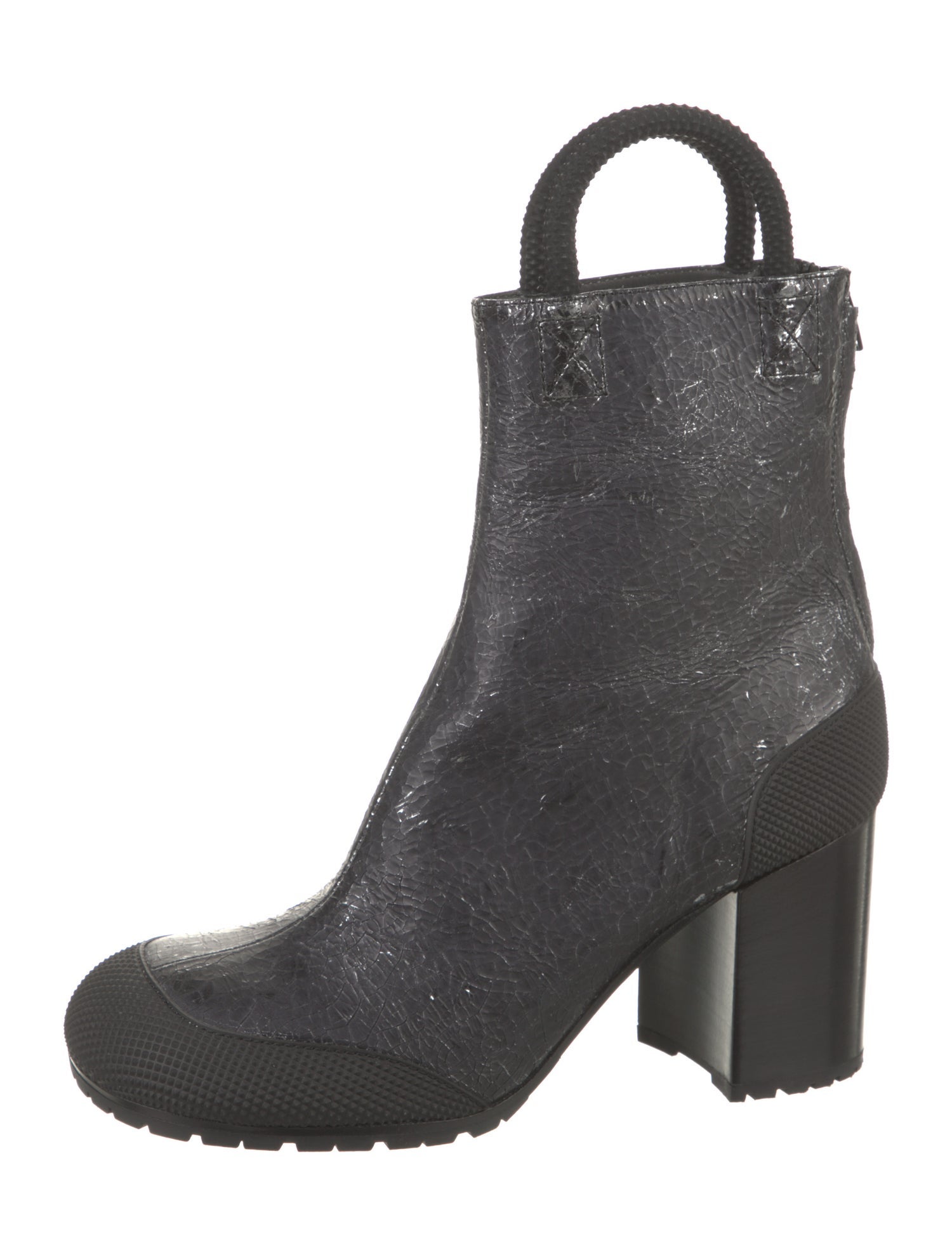 Random Identities Leather Boots