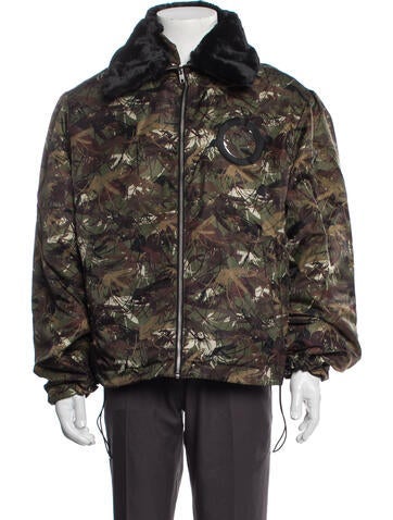 Random Identities Outerwear Printed Windbreaker XL