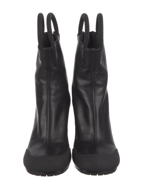 Random Identities Leather Boots