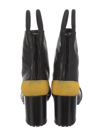 Random Identities Leather Boots