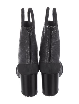 Random Identities Leather Boots