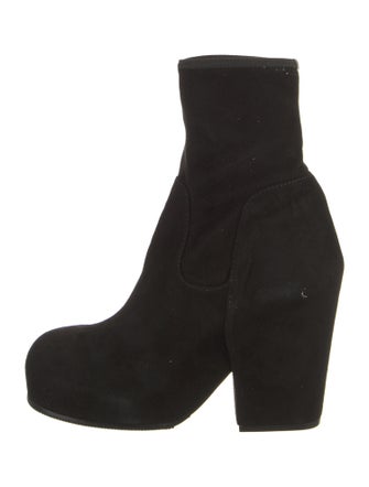 Random Identities Suede Sock Boots