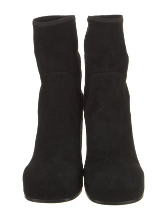 Random Identities Suede Sock Boots