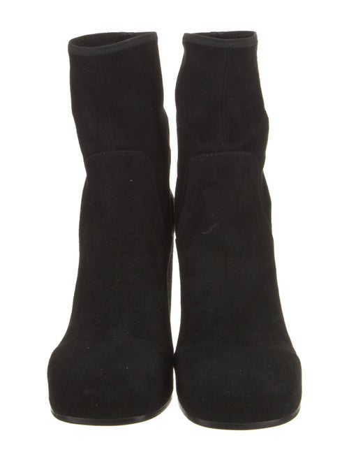 Random Identities Suede Sock Boots