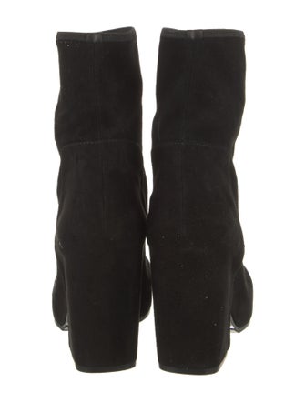 Random Identities Suede Sock Boots