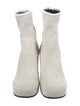 Random Identities Suede Sock Boots
