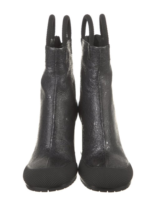 Random Identities Leather Boots