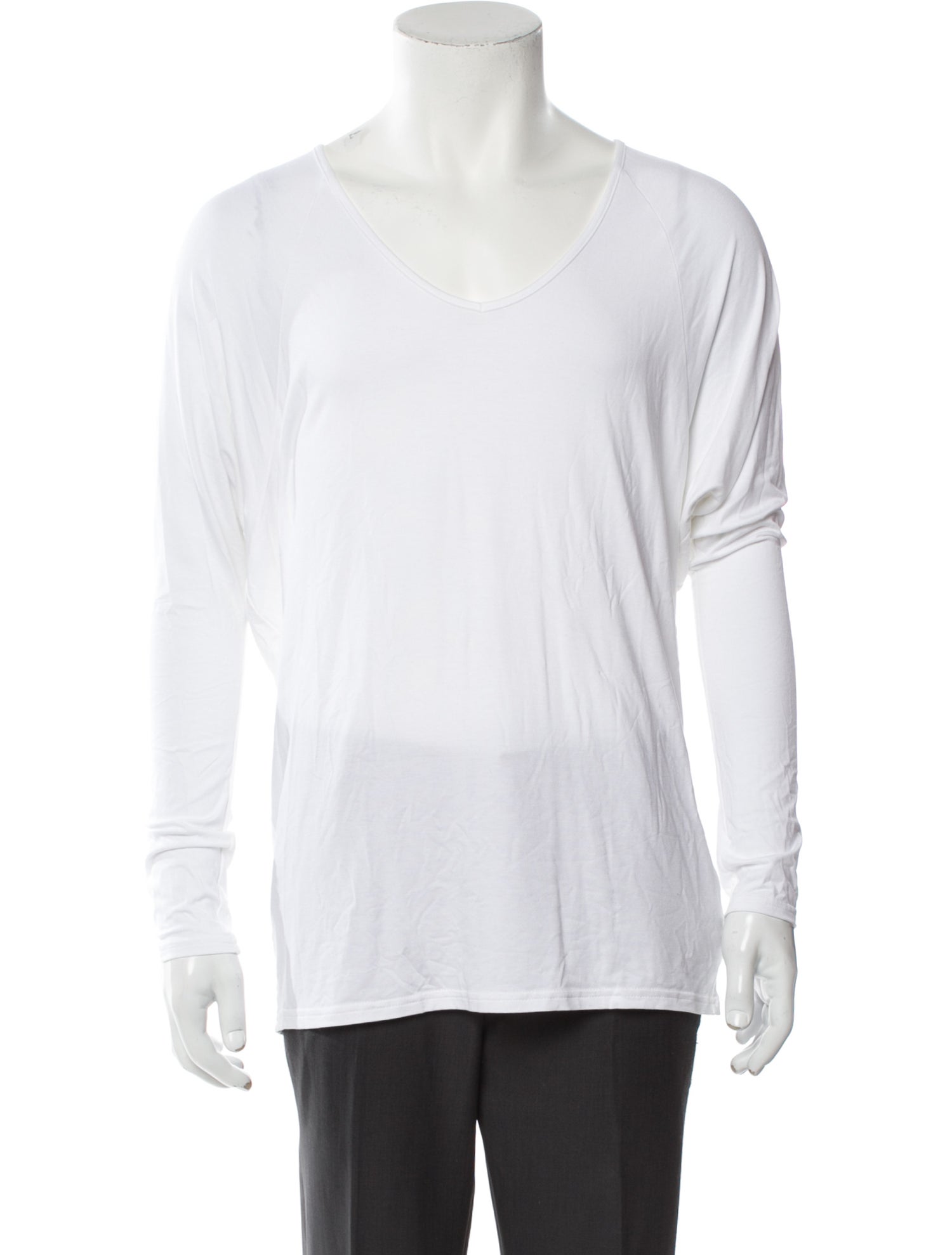 Random Identities V-Neck Long Sleeve T-Shirt