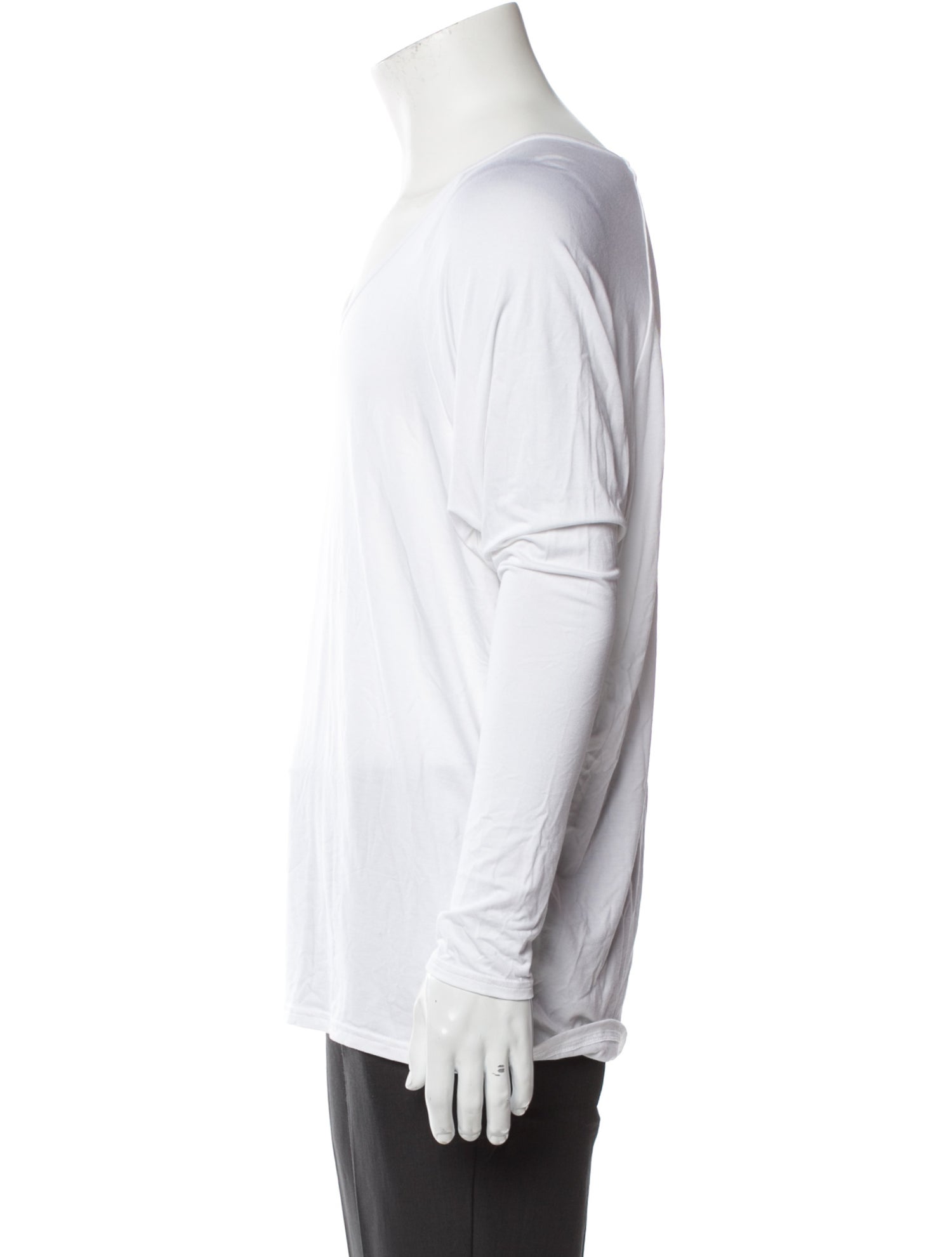 Random Identities V-Neck Long Sleeve T-Shirt