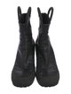 Random Identities Leather Combat Boots